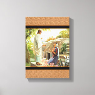 Jesus Christ Stretched Canvas Print Leinwand