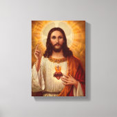 Jesus Christ Stretched Canvas Print Leinwand (Vorderseite)