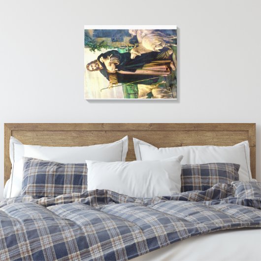 JESUS CHRIST THE GOOD SHEPHERHERHERD LEINWANDDRUCK (Insitu (Schlafzimmer))