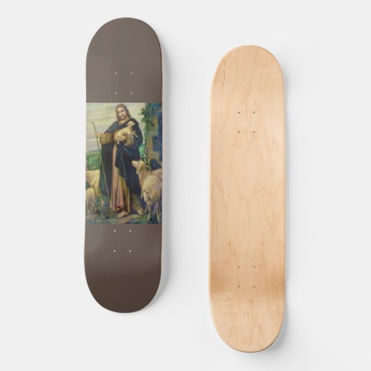 JESUS CHRIST THE GOOD SHEPHERHERHERD SKATEBOARD (Vorderseite)