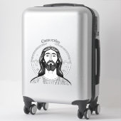 Jesus Christ Thunder_Cove Aufkleber (Koffer)