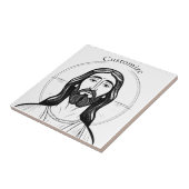 Jesus Christ Thunder_Cove Fliese (Seite)