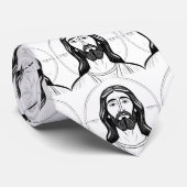Jesus Christ Thunder_Cove Krawatte (Gerollt)