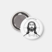 Jesus Christ Thunder_Cove Magnet (Vorderseite/Rückseite)