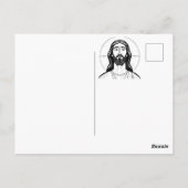 Jesus Christ Thunder_Cove Postkarte (Rückseite)