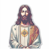 Jesus Christ und Retter Auto Aufkleber (Vorderseite)