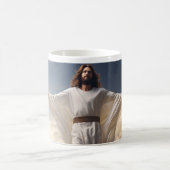 Jesus Christ Universelle Liebe 8 Kaffeetasse (Mittel)