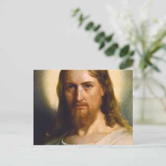 Jesus Christ von Carl Heinrich Bloch Postkarte (Stehend Vorderseite)