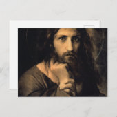 Jesus Christ von Georg Cornicelius Postkarte (Vorne/Hinten)