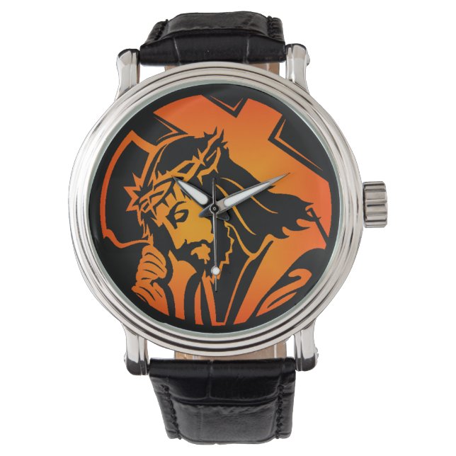 Jesus Christ Watch Armbanduhr (Vorderseite)