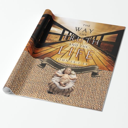 Jesus Christ Wrapping Paper Geschenkpapier (Ungerollt)