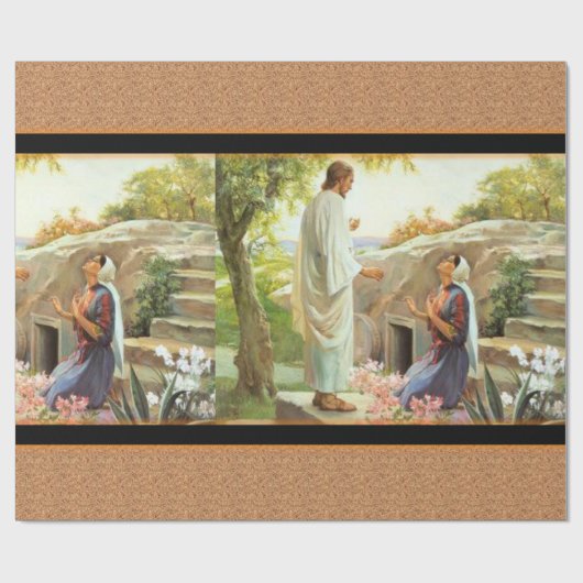 Jesus Christ Wrapping Paper Geschenkpapier (Flach)