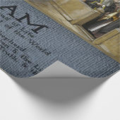 Jesus Christ Wrapping Paper Geschenkpapier (Ecke)