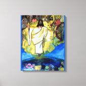 JESUS-CHRISTENRÜCKKEHR, DIE RAPTURE. Leinwand (Vorderseite)