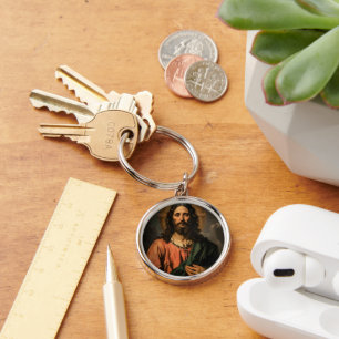 Jesus Christentum Reniassance Schlüsselanhänger