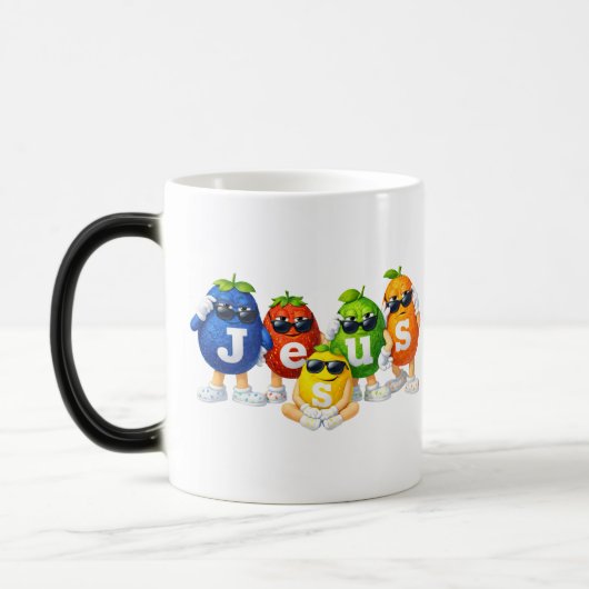 JESUS - Christian Verwandlungstasse (Links)