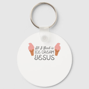 Jesus Christlich alles, was ich brauche, ist Eiscr Schlüsselanhänger