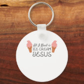 Jesus Christlich alles, was ich brauche, ist Eiscr Schlüsselanhänger (Vorderseite)