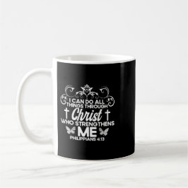 Jesus Christlich Bible Verse Philippianer 413 Blum Kaffeetasse