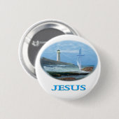 Jesus Christlich Button (Vorne & Hinten)