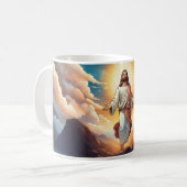 Jesus Christlich Kaffeetasse (Vorderseite Links)