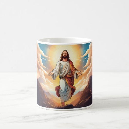 Jesus Christlich Kaffeetasse (Mittel)
