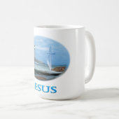 Jesus Christlich Kaffeetasse (VorderseiteRechts)