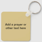 Jesus Christlich Schlüsselanhänger (Rückseite)