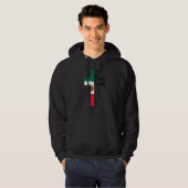 Jesus Christlich Spanisch Männer Vater Mutter Mex Hoodie (Vorne ganz)