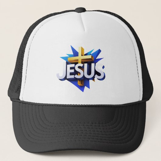 Jesus Christlich Trucker Hat - Der Glaube Inspirie Truckerkappe (Vorderseite)