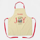 JESUS | Christlich | WELTVERKEHR | Christmas Schürze (Vorderseite)