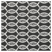 Jesus Christliche Fischmuster Stoff (Muster)