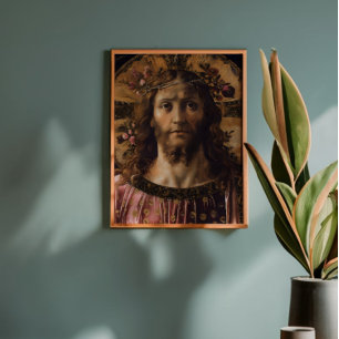 Jesus Christliche Religion - Renaissance Fotodruck