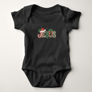 Jesus Christliche Religiöse Aussage Glaube Bibelve Baby Strampler