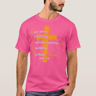 Jesus Christlicher Glaube Johannes T-Shirt