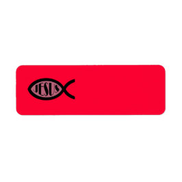 JESUS Christliches Fischsymbol