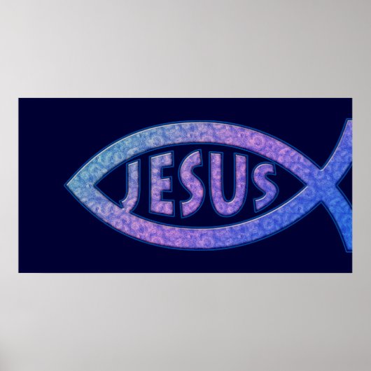 Jesus - Christliches Poster (Vorne)