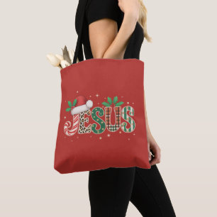 Jesus Christliches Religiöses Sprichwort Glaube Bi Tasche