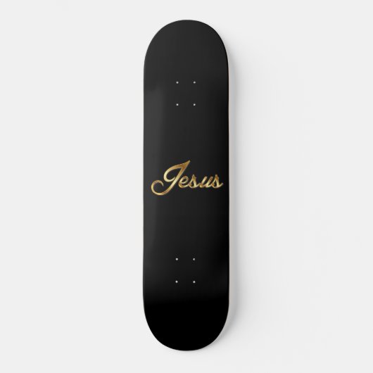 Jesus - Christliches Skateboarddeck (Vorderseite)