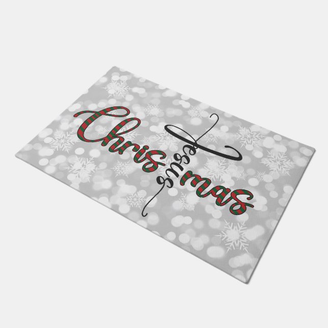Jesus Christmas Doormat Fußmatte (Schrägansicht)