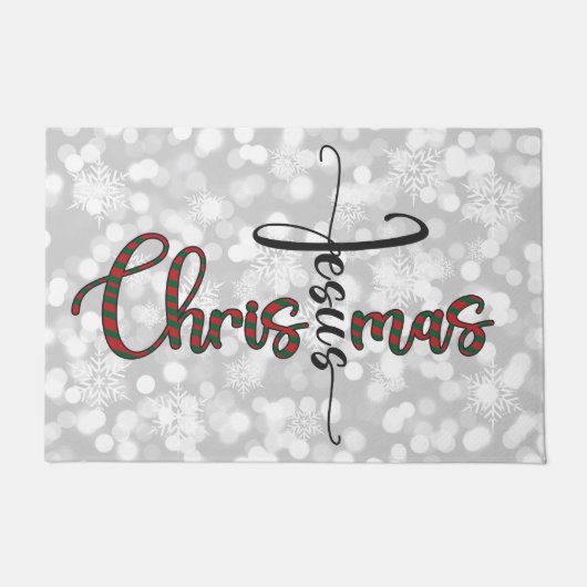 Jesus Christmas Doormat Fußmatte (Vorderseite)