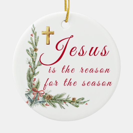 Jesus Christmas ornament (Vorne)