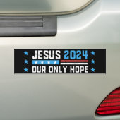 Jesus Christus 2024 Unsere einzige Hoffnung Autoaufkleber (Auf Auto)