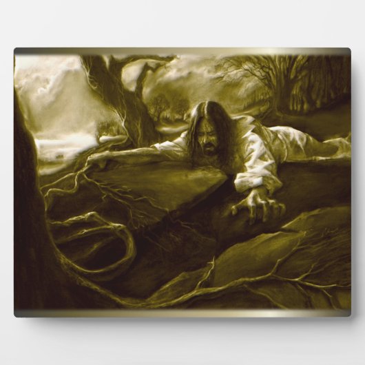 Jesus Christus Agony im Garten von Gethsemane Fotoplatte (Vorderseite)