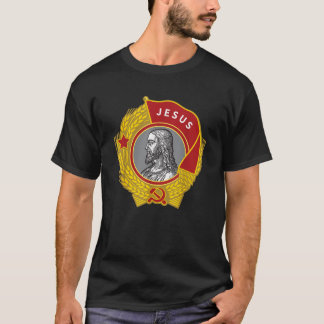 Jesus Christus als früherer Proponent des Kommunis T-Shirt
