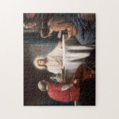 Jesus Christus am Abendmahl von Carl Bloch Puzzle (Vertikal)