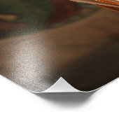 Jesus Christus am Kreuz Fotodruck (Ecke)