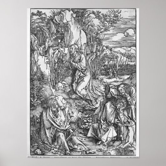 Jesus Christus auf dem Berg der Leben Poster (Vorne)