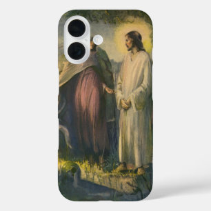 Jesus Christus auferstanden vom Grab von ML Greer iPhone 16 Hülle