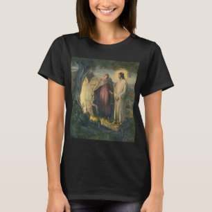 Jesus Christus auferstanden vom Grab von ML Greer T-Shirt